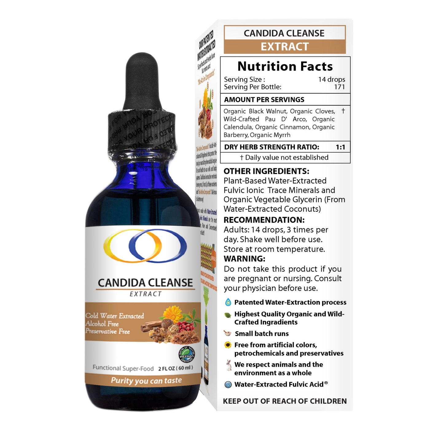 Candida Cleanse Extract 2oz