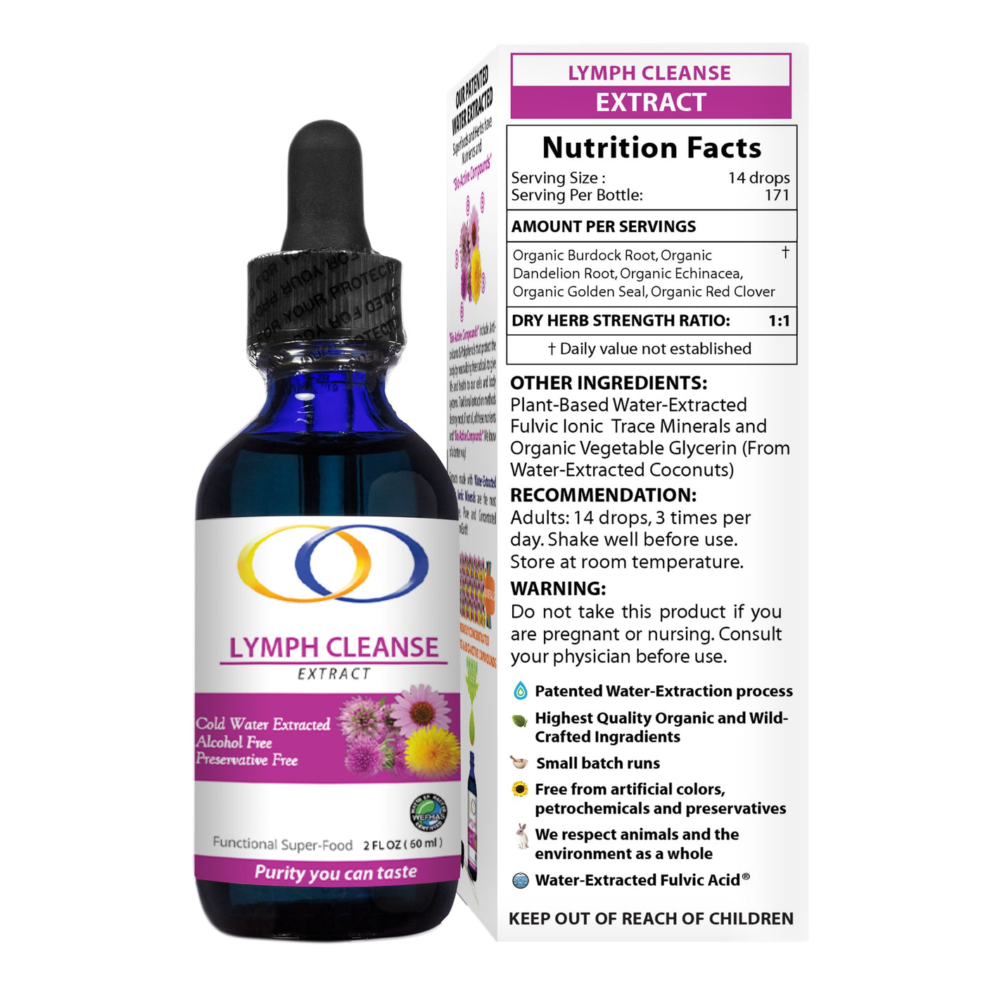 Lymph Cleanse Extract 2oz