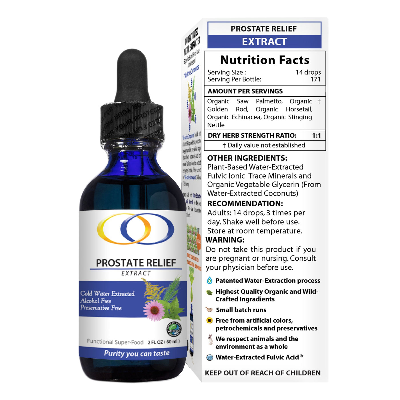 Prostate Rinse Prostate Relief Extract 2oz