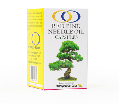 Red Pine Needle Oil - Vegan Capsules (30)