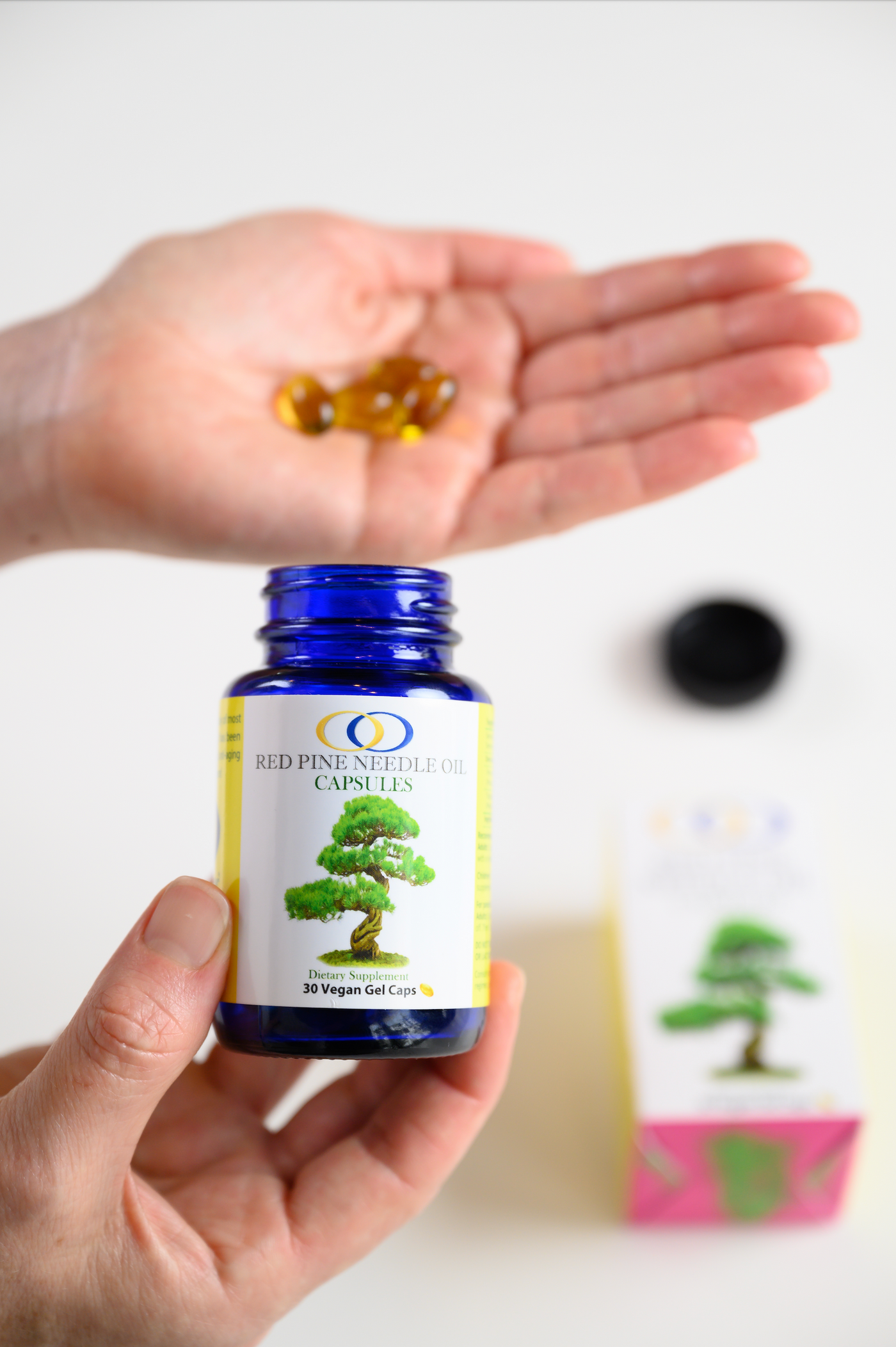 Red Pine Needle Oil - Vegan Capsules (30)