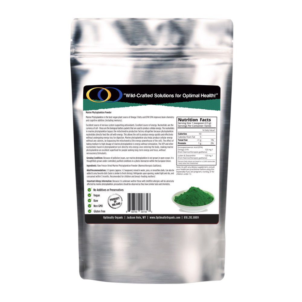 Marine Phytoplankton (25 g) - Optimally Organic