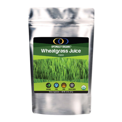 Wheatgrass Juice Powder (1/2 LB) - Optimally Organic