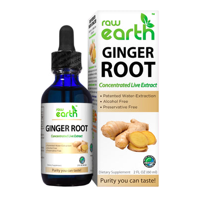 Ginger Root Extract 2oz - Raw Earth Extracts