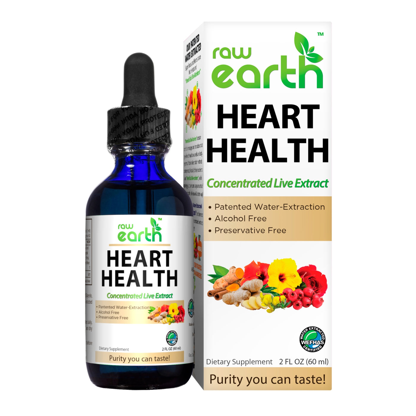 Heart Health Extract 2oz - Raw Earth Extracts