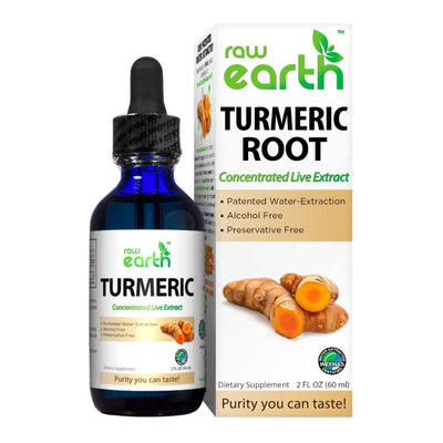 Turmeric Root Extract 2oz - Raw Earth Extracts
